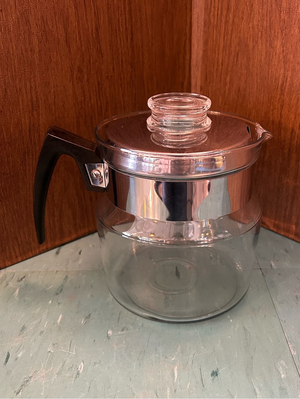 Vintage Pyrex coffee POT for percolator 1970’s